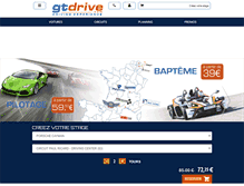 Tablet Screenshot of gtdrive.com